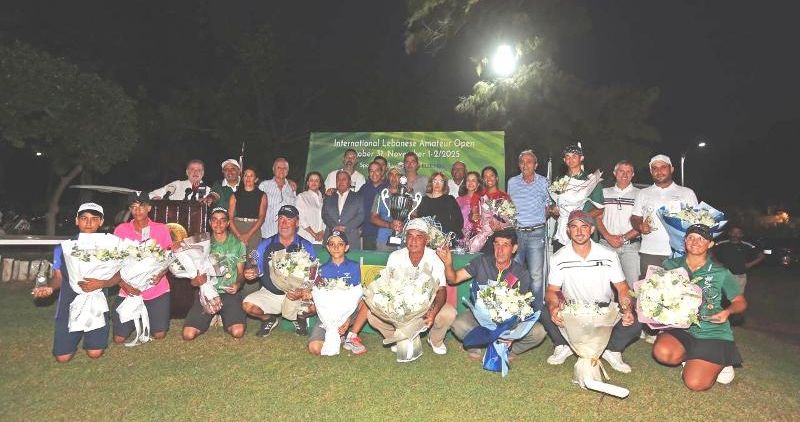 بطولة لبنان الدولية المفتوحة في الغولف للهواة: بلال عطايا أول الرجال وأحرز