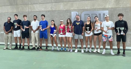 الدورة الدولية الأولى بالتنس لتحت ال18 سنة: لقب الذكور لبيدان والاناث للجندي