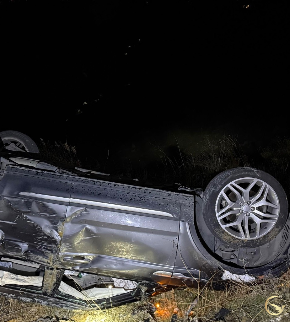 تدهور سيارة على الطريق بين جزين وباتر والسائق مفقود