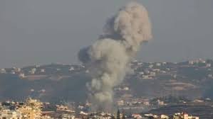 الغارة على بلدة #المنارة في البقاع الغربي