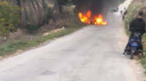 مسيرة إسرائيلية إستهدفت سيارة بين بلدتي ميفدون وزوطر