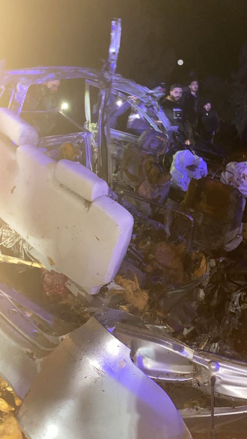 السيارة المستهدفة بين ميفدون وزوطر