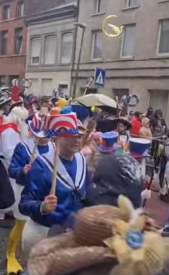 #جزين_تحكي: كرنفال #Binche  في #بلجيكا من١٥ حتى ١٧ شباط  قبل الصوم