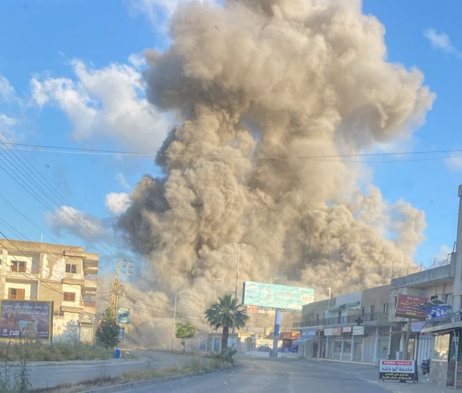 غارة على عين قانا وأخرى على زفتا