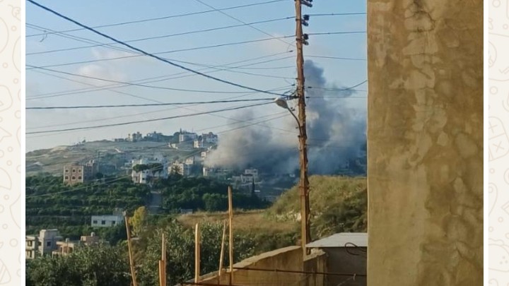 غارة استهدفت تفاحتا بعد انذار بالاخلاء