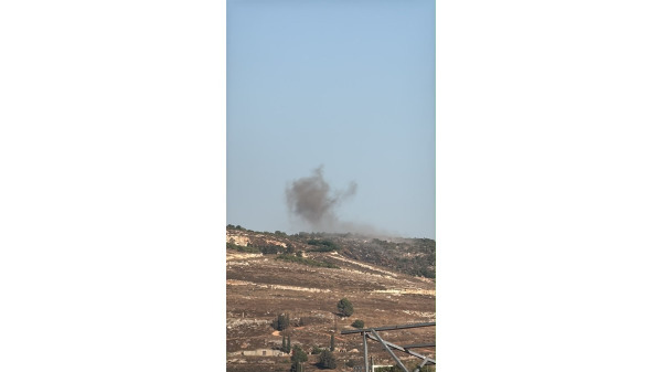 مسيرة معادية القت غالونات متفجرة فوق حرج علي الطاهر