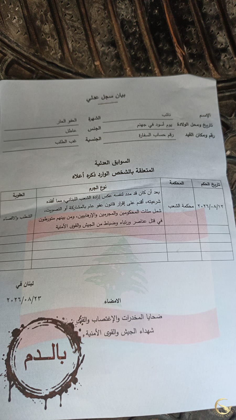 جزين تحكي: بالدم… مناشير في شوارع قرى قضاء جزين