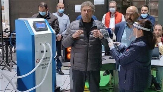 نموذج أوّل جهاز تنفس اصطناعي لبناني بمواصفات عالية