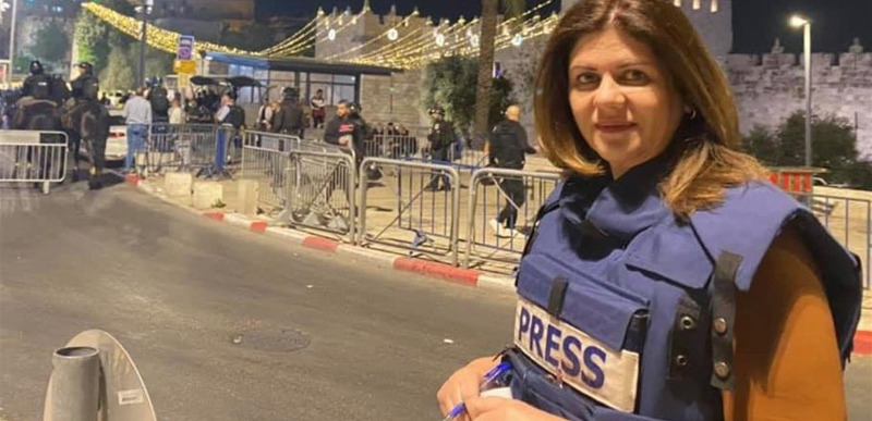 استشهاد مراسلة "الجزيرة" شيرين أبو عاقلة بالرصاص الاسرائيلي