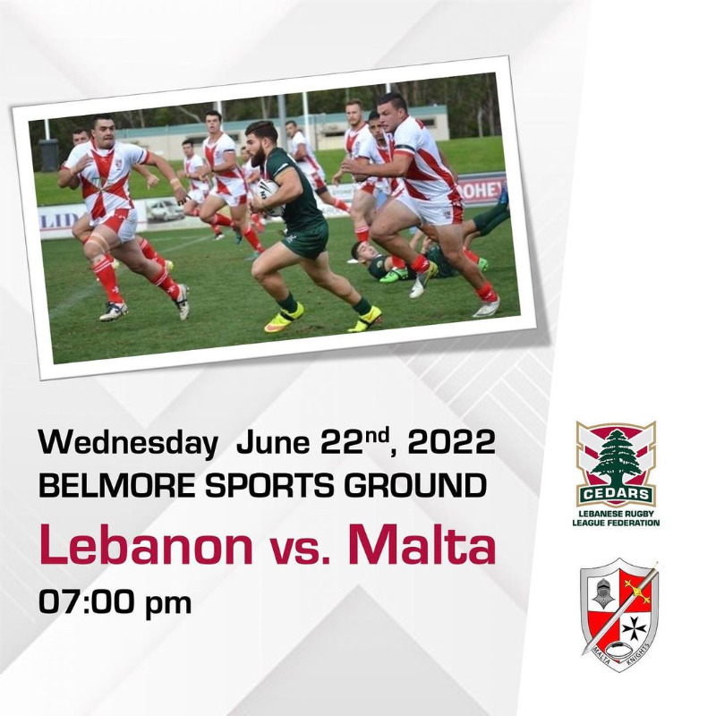 Lebanese Rugby Team VS Malta in a Test Match