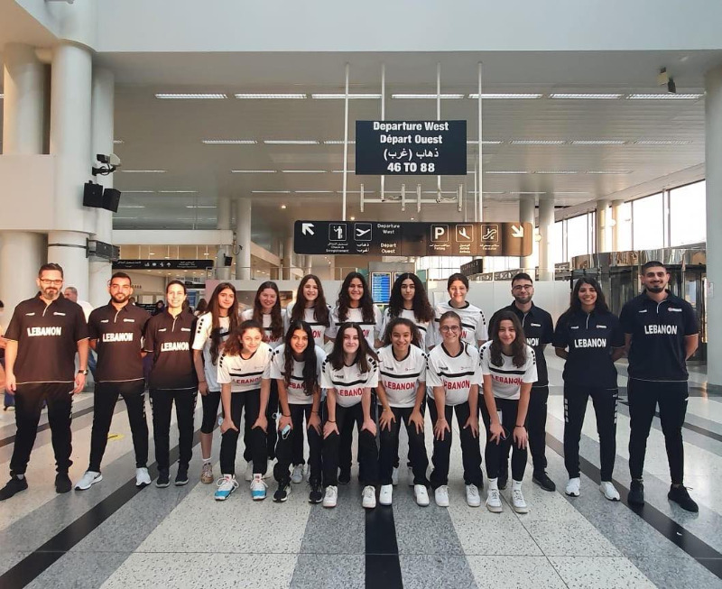 بعثة منتخب الاناث(تحت ال16 )  للمشاركة في بطولة آسيا