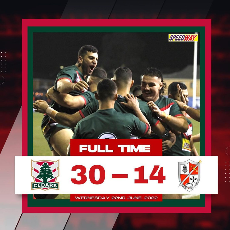 Lebanon win over Malta in rugby 30-14
