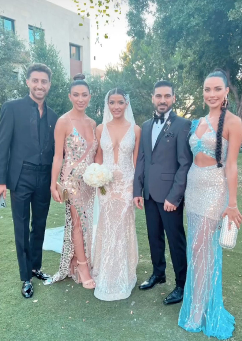 إطلالة داليدا خليل في حفل عرس