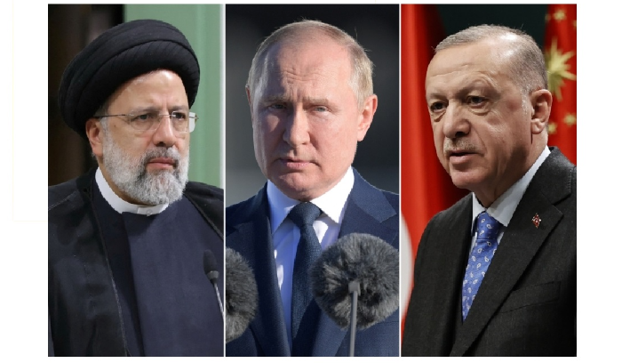 أردوغان وبوتين في ايران... سوريا وأوكرانيا