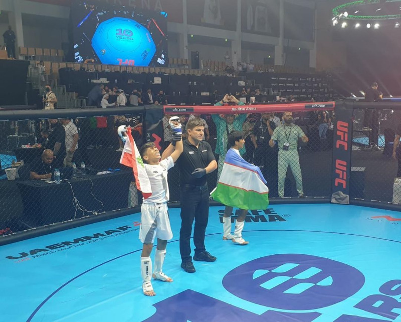 Lebanese Adnan Hankir Wins The World Champion Title At The Youth MMA World Championships