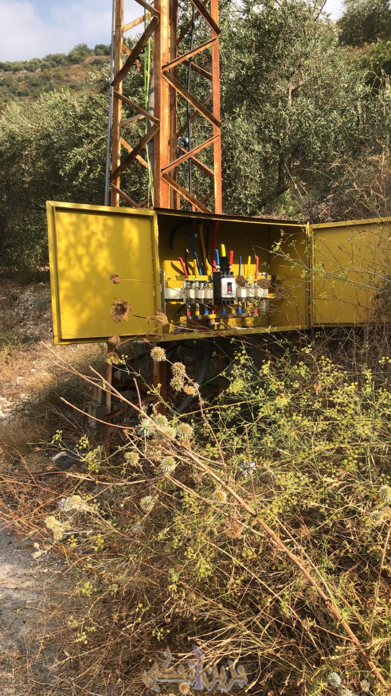 سرقة كابلات الكهرباء في وادي الليمون