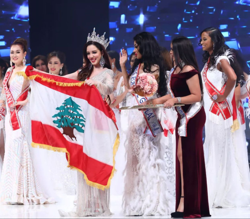 ميا داغر عارضة الأزياء اللبنانية.. ملكة جمال أوروبا!