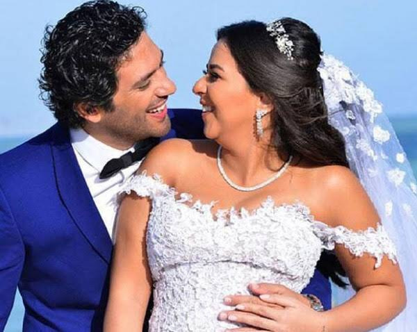 إيمي سمير غانم وحسن الرداد يستقبلان مولودهما الأول