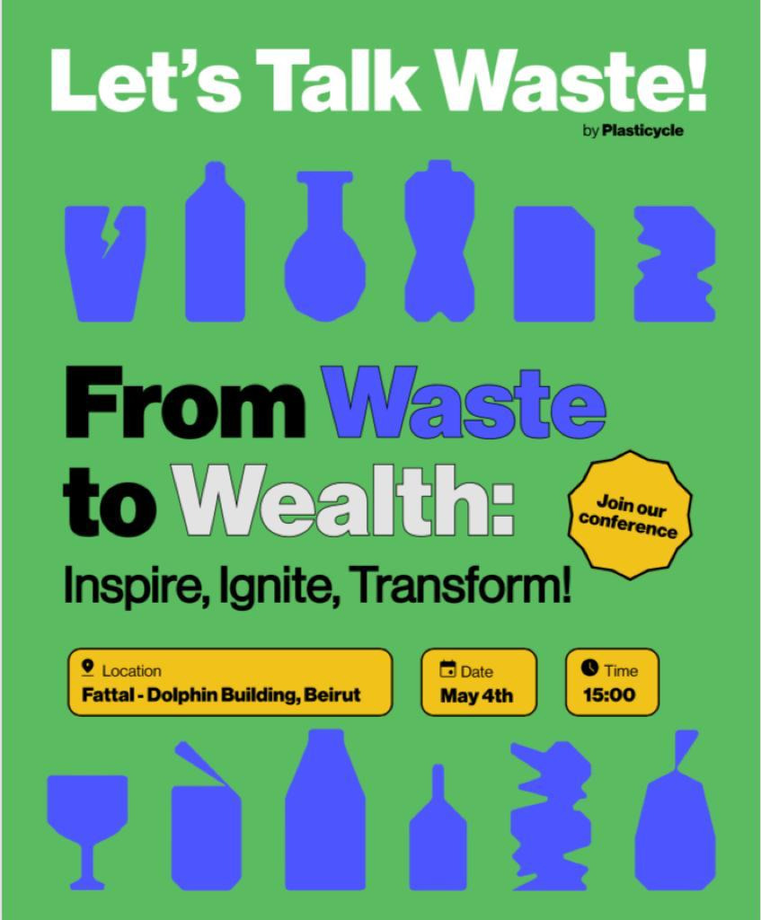 Let's Talk Waste غدا 4 أيار في فتّال-بيروت