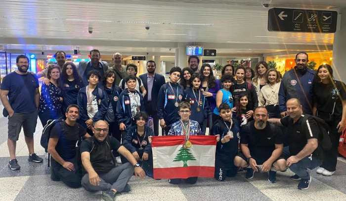 تسع ميداليات لبنانية في مبارزة غرب آسيا للفئات العمرية