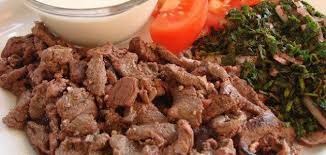 شاورما اللحم اللبنانية