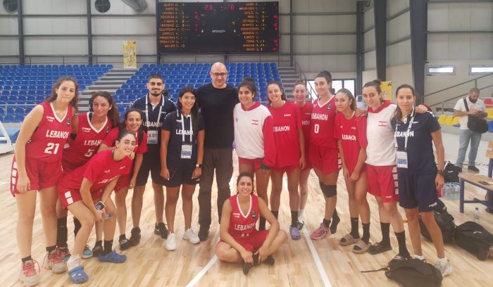فوز سيدات لبنان على تشاد في السلة الفرنكوفونية
