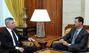فرنجية زار دمشق والتقى الأسد