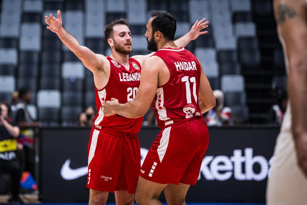 لبنان يفوز على ايران بنتيجة 81-73