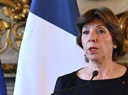 وزيرة الخارجية الفرنسية في تل أبيب