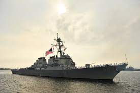 الأسطول الخامس الأميركي: المدمرة (يو.إس.إس كارني) وصلت إلى الشرق الأوسط