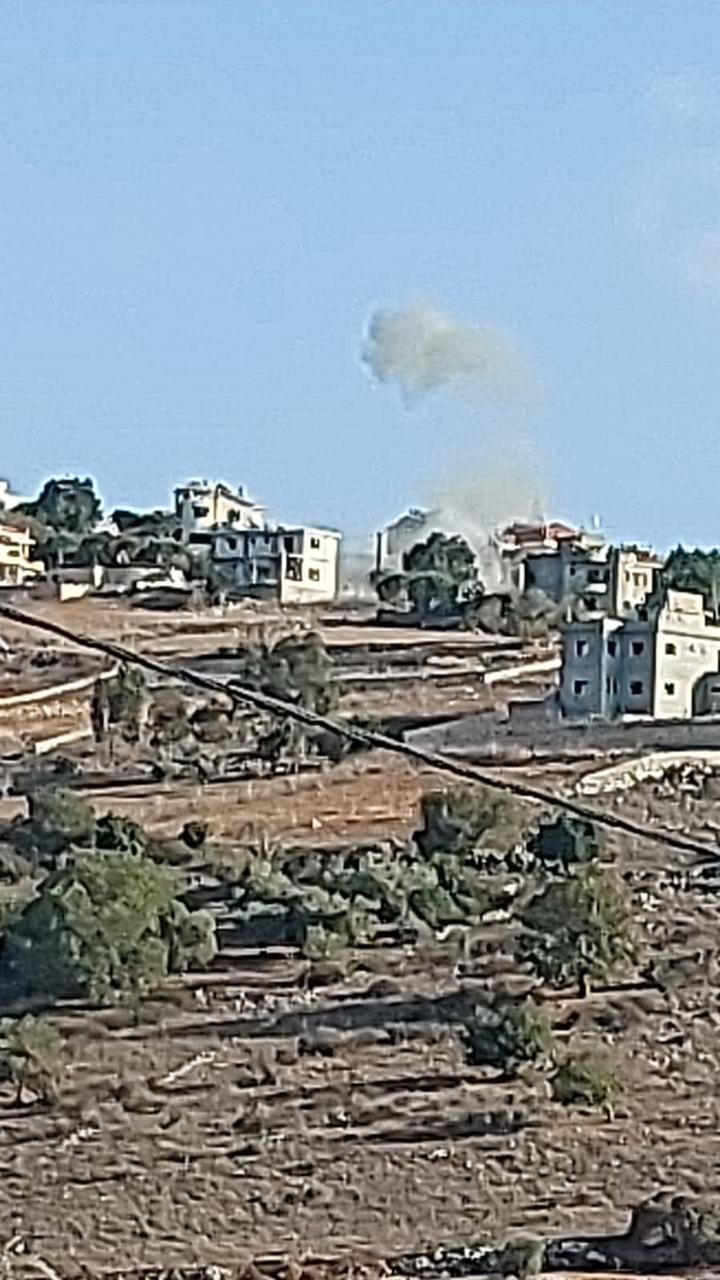 قصف منزلًا في حولا وبالقرب من مدرسة جبل عامل