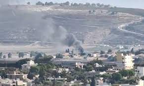 قوات الاحتلال استهدفت مركزا للجيش في سردا
