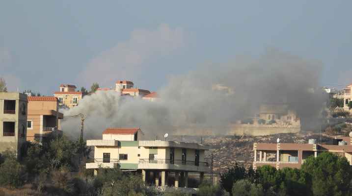 مدفعية الاحتلال استهدفت أطراف الخيام وتلة حمامص