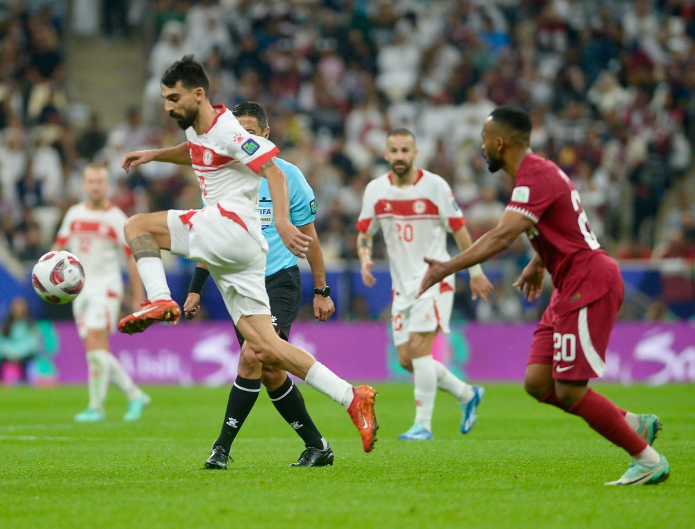فوز قطر على لبنان في انطلاقة كأس آسيا