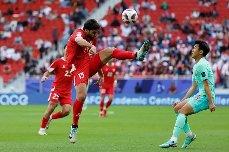 تعادل لبنان والصين سلبا في كأس آسيا