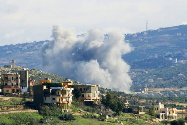قصف معاد إستهدف الضهيرة ومروحين والجبين وغارة على بلدة الطيبة