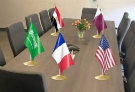 اجتماع سفراء الخماسية في السفارة القطرية اليوم