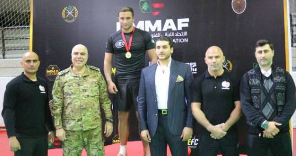 بطولة  MMA   للفنون القتالية في المركز العالي للرياضة العسكرية