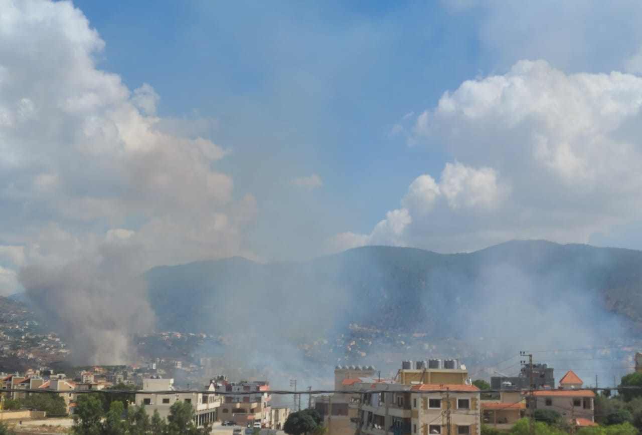 استهداف عين قانا وعيناتا