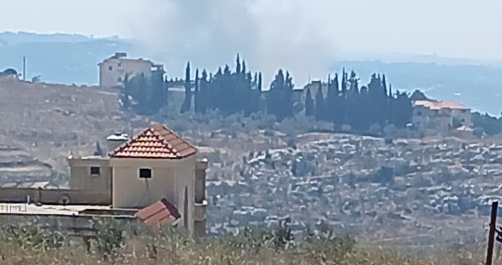 مسيرة معادية شنت غارة بصاروخ موجه استهدفت بستان في بلدة كوثرية الرز