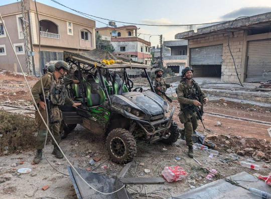 الجيش الاسرائيلي في ميس الجبل جنوب لبنان