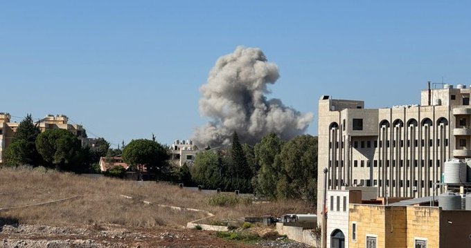 غارة على منطقة كفرجوز - النبطية