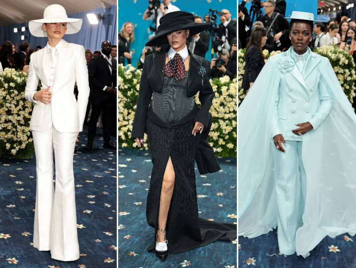 نساء يخترن البدلات الرجّالية في الـ Met Gala