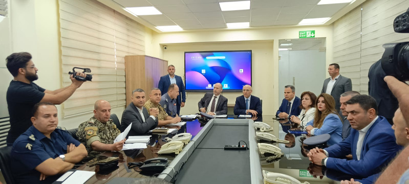 بدء انعقاد المجلس الأمن الفرعي في سرايا صيدا برئاسة الحجار