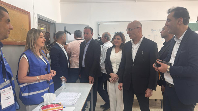 وصول وزير الداخلية والبلديات احمد الحجار إلى  شبعا