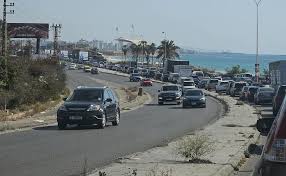 زحمة سير خانقة في عين المير باتجاه جزين