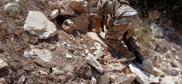 الجيش أزال السواتر الترابية في محيط بئر شعيب في بليدا