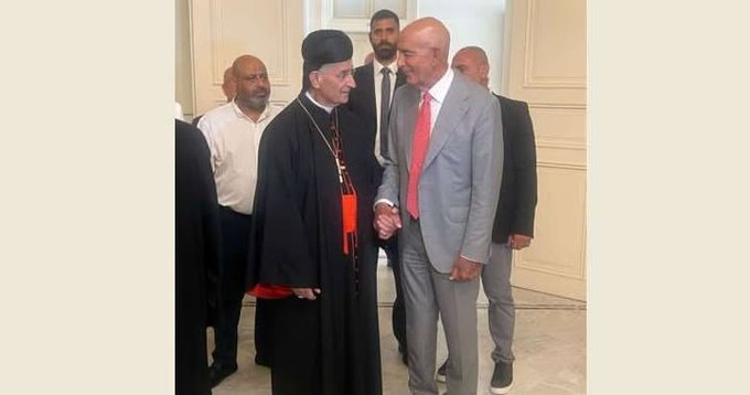 براك من بكركي: لا أعلم ماذا ستكون النهاية