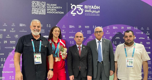 لين الحاج ختمت مشاركتها في دورة التضامن الإسلامي ببرونزية ثالثة