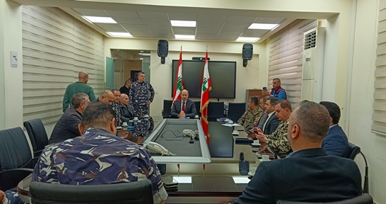 المجلس الأمن الفرعي في سرايا صيدا : لمنع إطلاق النار واستخدام المفرقعات بصورة مخالفة للقانون